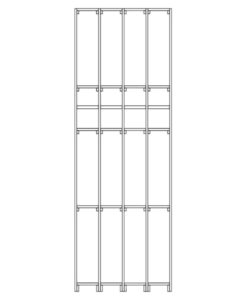 CaveauStar CS-Vinothek-01 - Technische Skizze