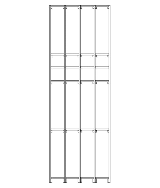 CaveauStar CS-Vinothek-01 - Technische Skizze