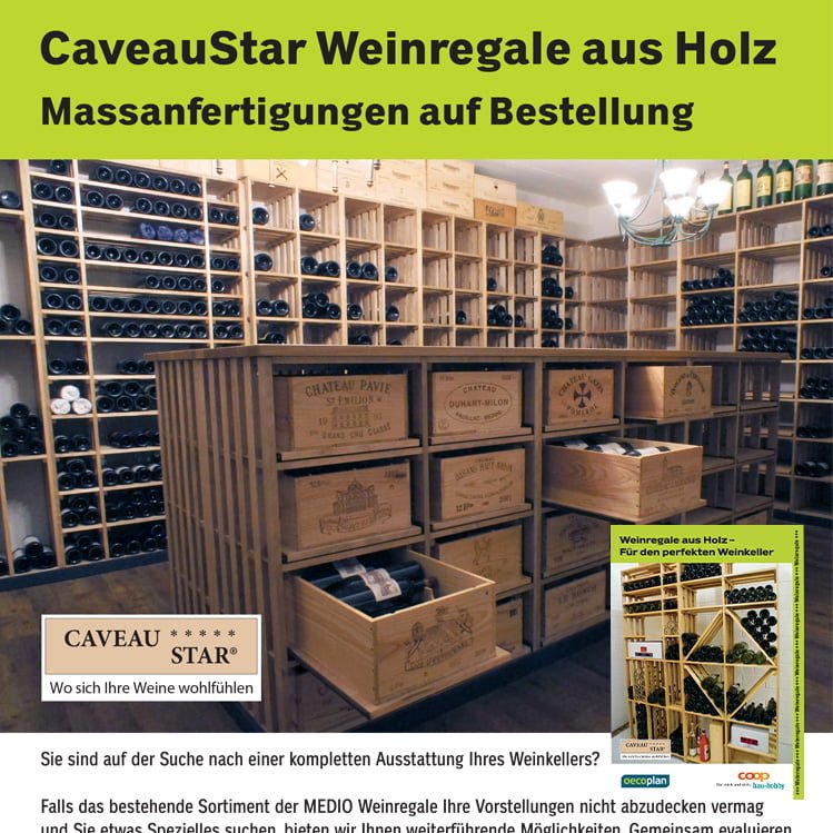 Service de cave à vins de CaveauStar pour Coop B+H