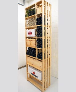 CaveauStar portabottiglie CS-Basic-22 - lato destro, completo