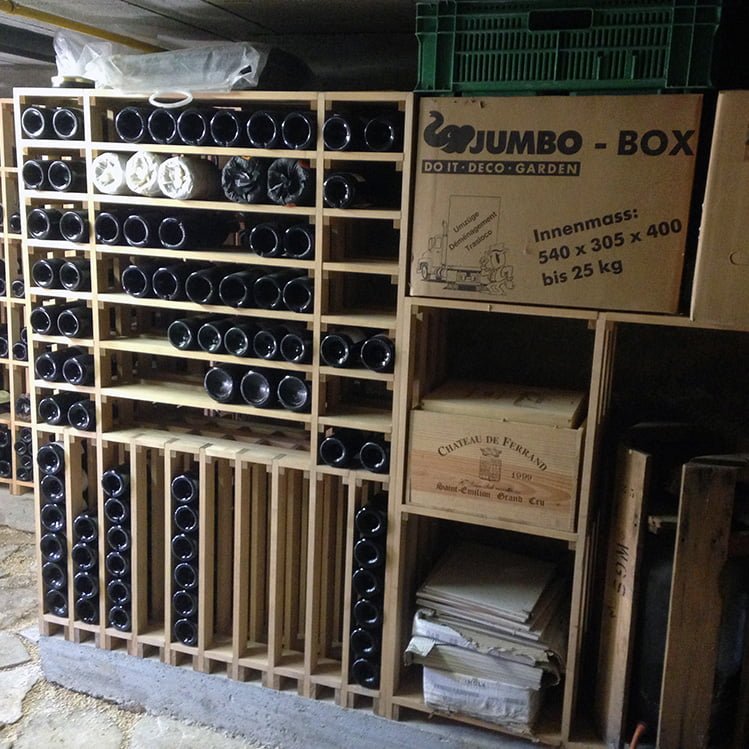 CaveauStar - Weinkeller nach Mass, tiefe Raumhöhe