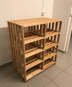 CS-Basic-19A - Ausgerüstet mit Schienen für Auszüge