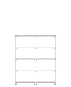 CaveauStar Casier à vin CS-Basic-19A - Vue technique