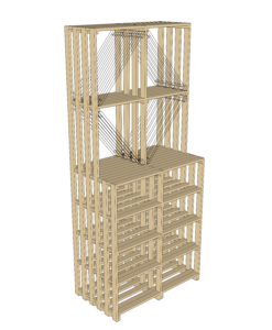 CS-Vario-03 - Diagonal shelves